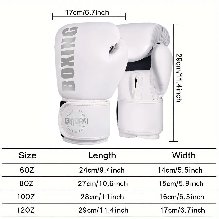 6/8/10/12oz Professional Boxing Gloves